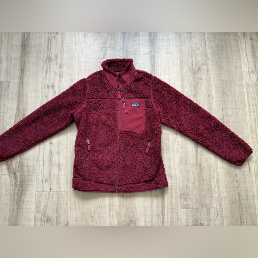 Patagonia Burgundy Retro-X Fleece Jacket